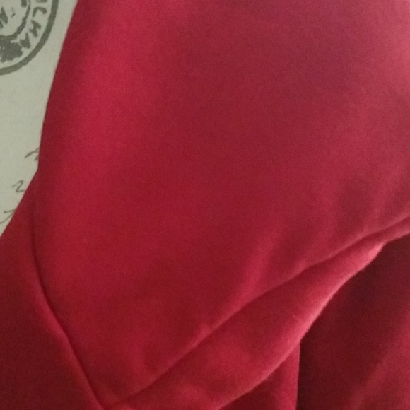 Zavenue USA Oversized Jacket Cherry Red - Picture 5 of 8